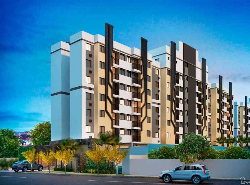 Apartamento com 2 quartos no CIC